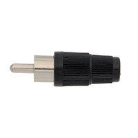 Ver informacion sobre RCA Phono plug, black