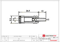 3.5mm MONO JACK, METAL