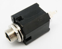 Base for 6.4mm Audio Jack, for soldering, Mono