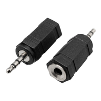 Adaptateur Jack 2,5 Estéréo  Mâle-Jack 3,5 Estéréo  femelle