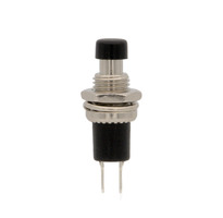 Ver informacion sobre Bouton MINI, 125V. 1A, Normalement Ouvert, couleur Noir