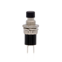 Ver informacion sobre PULSADOR MINI, 125V. 1A, CLOSE TYPE, BLACK COLOUR