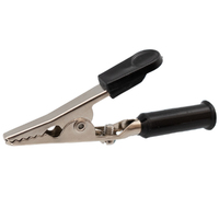 LARGE ALLIGATOR CLIP (BLACK)