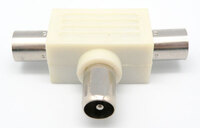 Ver informacion sobre 2 WAY SPLITTER (MALE TO DOUBLE FEMALE)