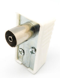 Ver informacion sobre CONECTOR COAXIAL HEMBRA, 90º LARGO