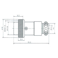 2P MIC FEMALE CONNECTOR