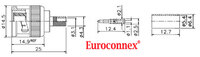 RG- 58, BNC MALE CRIMP TYPE (1P/BAG)