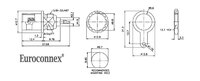 BNC FEMALE BULKHEAD (1P/BAG)