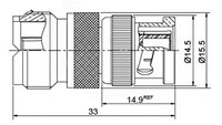 BNC Mâle - UHF Femelle