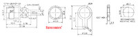 RG-58, TNC FEMALE BULKHEAD RECEPTACLE