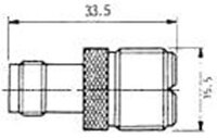 UHF HEMBRA - TNC HEMBRA