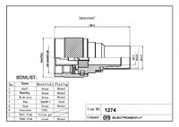 RG-213 N Mâle à sertir