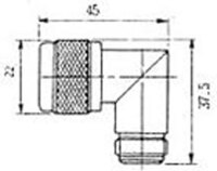 TWINAX Mâle - TWINAX Femelle , couder