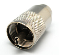 RG-213, UHF MALE TWIST ON TYPE, BAKELITA INSULATION