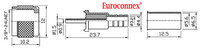 RG-58, MINI UHF MASCLE CRIMPAR