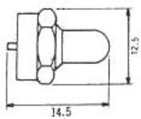 F MALE DUMMY LOAD 75-OHM TERMINATOR