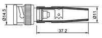 BNC MALE, SCREW TYPE (1P/BAG)