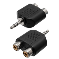 Ver informacion sobre 3.5mm STEREO PLUG - 2x RCA JACK