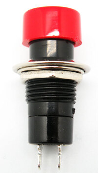 Ver informacion sobre PULSADOR, INTERRUPTOR ON-OFF, 125V. 3A, COLOR ROJO