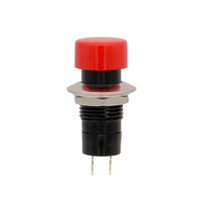 Interrupteur ON-OFF, 125V. 3A, couleur rouge