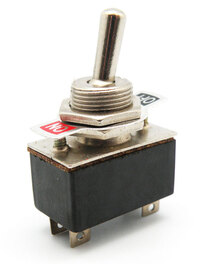 Ver informacion sobre 4P TOGGLE SWITCH  (DPST) ON-OFF, 120V. 3A