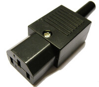 Ver informacion sobre IEC C13 (Hembra) conector 
