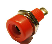 Ver informacion sobre BANANA HEMBRA CHASIS, PLASTICO, ROJO