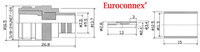 RG-213 N FEMALE CRIMP TYPE (1P/BAG)