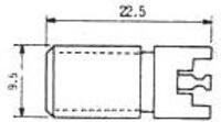 F FEMALE, FOR PRINTED CIRCUIT