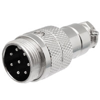 8P MIC MALE CONNECTOR