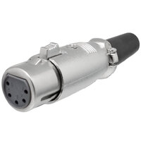 XLR 5P MIC FEMALE CONNECTOR