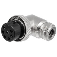 Ver informacion sobre 90° 7P MIC FEM.CONNECTOR