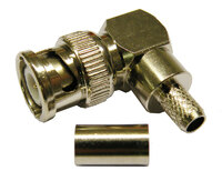 Ver informacion sobre RG-59, RIGHT ANGLE BNC MALE, CRIMP TYPE