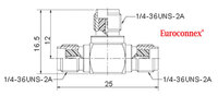 T-TYPE THREE SMA FEMALE