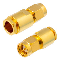 Ver informacion sobre RG223, SMA Male Clamp type, Gold Plated