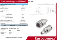 LMR400, SMA Mascle Soldar,