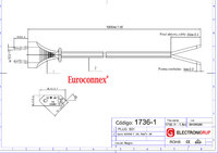 Cable Alimentació Xarxa, 2x0.75mm, 1,8m