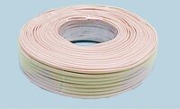TELEPHONE FLAT CABLE 8COND. 28AWG, 100M ROLL, IVORY COLOUR
