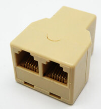 Ver informacion sobre "T" ADAPTOR, FEMALE - 2 HEMBRAS, 6P6Cx3