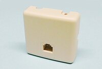 Ver informacion sobre MODULAR WALL JACK, 6P4C, IVORY COLOUR