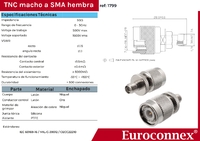 SMA Femelle - TNC Mâle