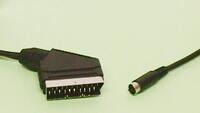 SCART PLUG TO 4P. MINI DIN PLUG, 1.5m