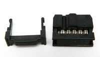 Ver informacion sobre 10P., 2.54mm IDC SOCKET CONNECTOR, BLACK