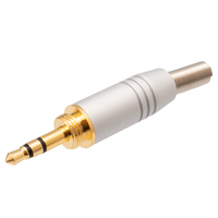 Connector Jack 3.5mm d''alumini estèreo amb rosca