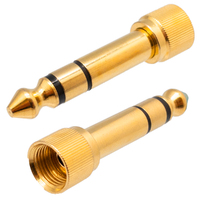 Ver informacion sobre 6.4mm Macho Stereo a 3.5mm Hembra St con rosca