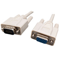 Ver informacion sobre VGA CABLE,  HDB15M TO HDB15F, 14C+1, MOLDED, 1.8m