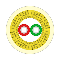 Ver informacion sobre Cable de Acometida ICT2 para Interior, 2 Fibras OS2 G657A2, CPR-Dca, LSZH - Color Marfil (Venta por Metro)