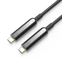 Latiguillo USB-C a USB-C de Fibra Óptica para Audio/Video (ni carga ni datos), 5m