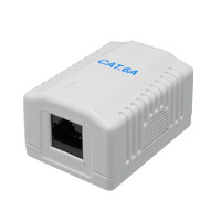 Ver informacion sobre Caixa de superfície UTP RJ45 Cat.6A, 1 sortida