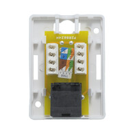 Boîtier de surface UTP RJ45 Cat.6A, 1 sortie